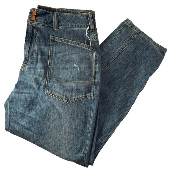 Anthropologie The Wanderer Mid-Rise Relaxed Jeans by Pilcro - Picture 7 of 8